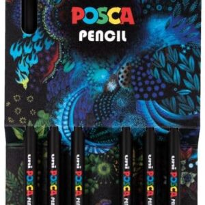 POSCA Pencil KPE-200 — Set de 6 couleurs